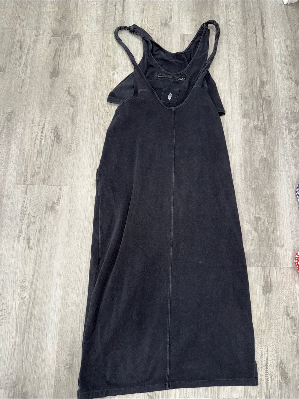 Free People Movement Black Tank Maxi Dress